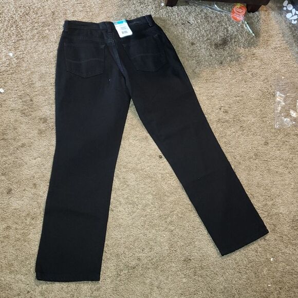 Women's Lee Relaxed fit Straight-Leg Jeans Size 6S - Picture 8 of 8